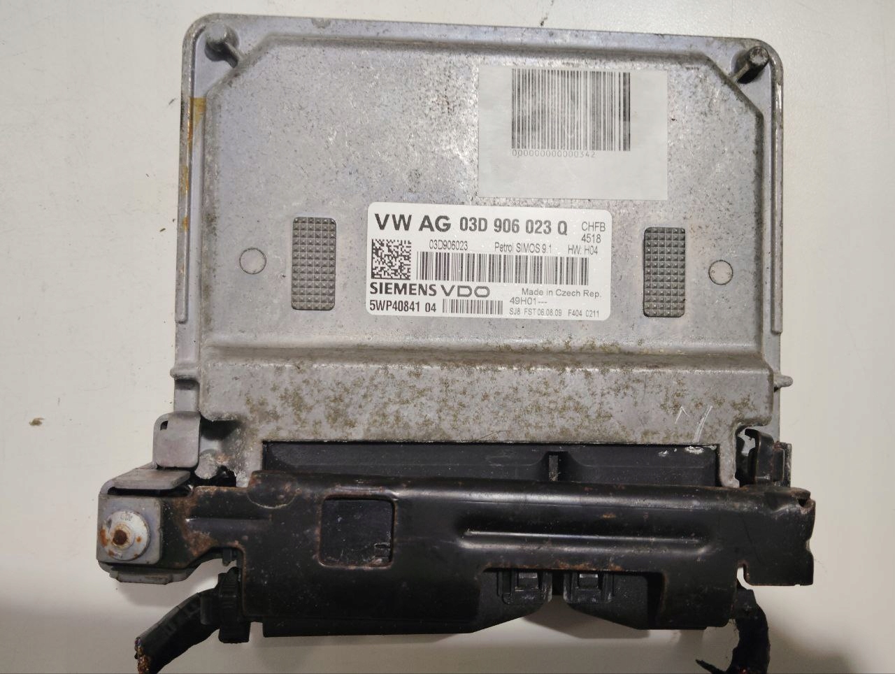 Sterownik silnika ECU Siemens VDO VW Polo 1.2 12V 03D906023Q