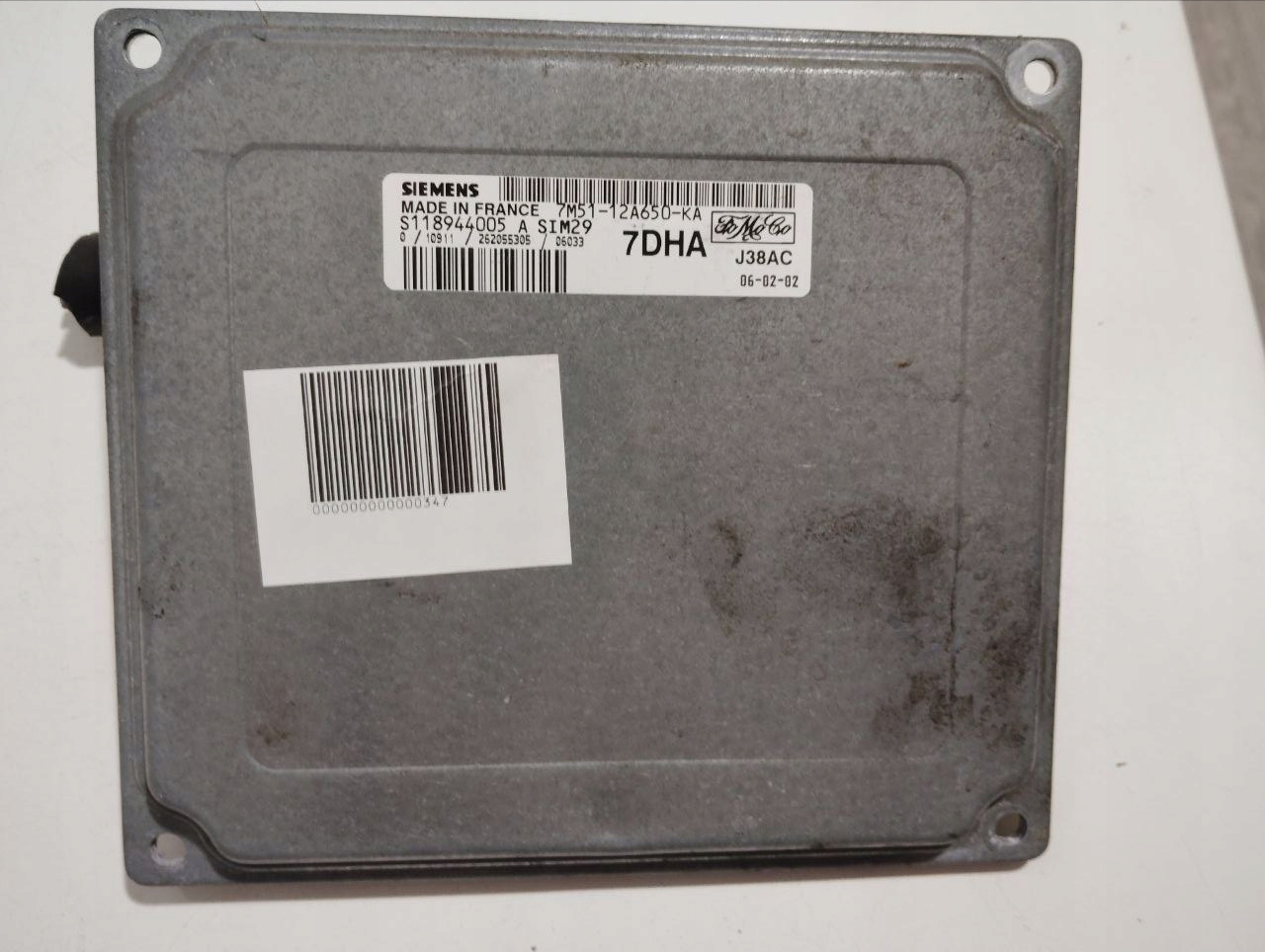 Sterownik silnika Siemens 5WS40145C-T 4M51-12A650-KA Ford Focus 1.6 TDCi