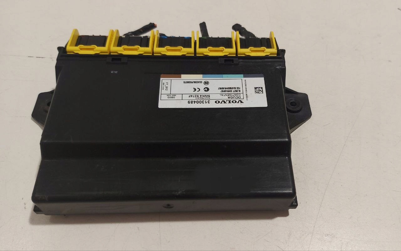Volvo C30 Lift 1.6 d 10R modul sterownik keyless 31300489 5WK49274F - zdjęcie 3