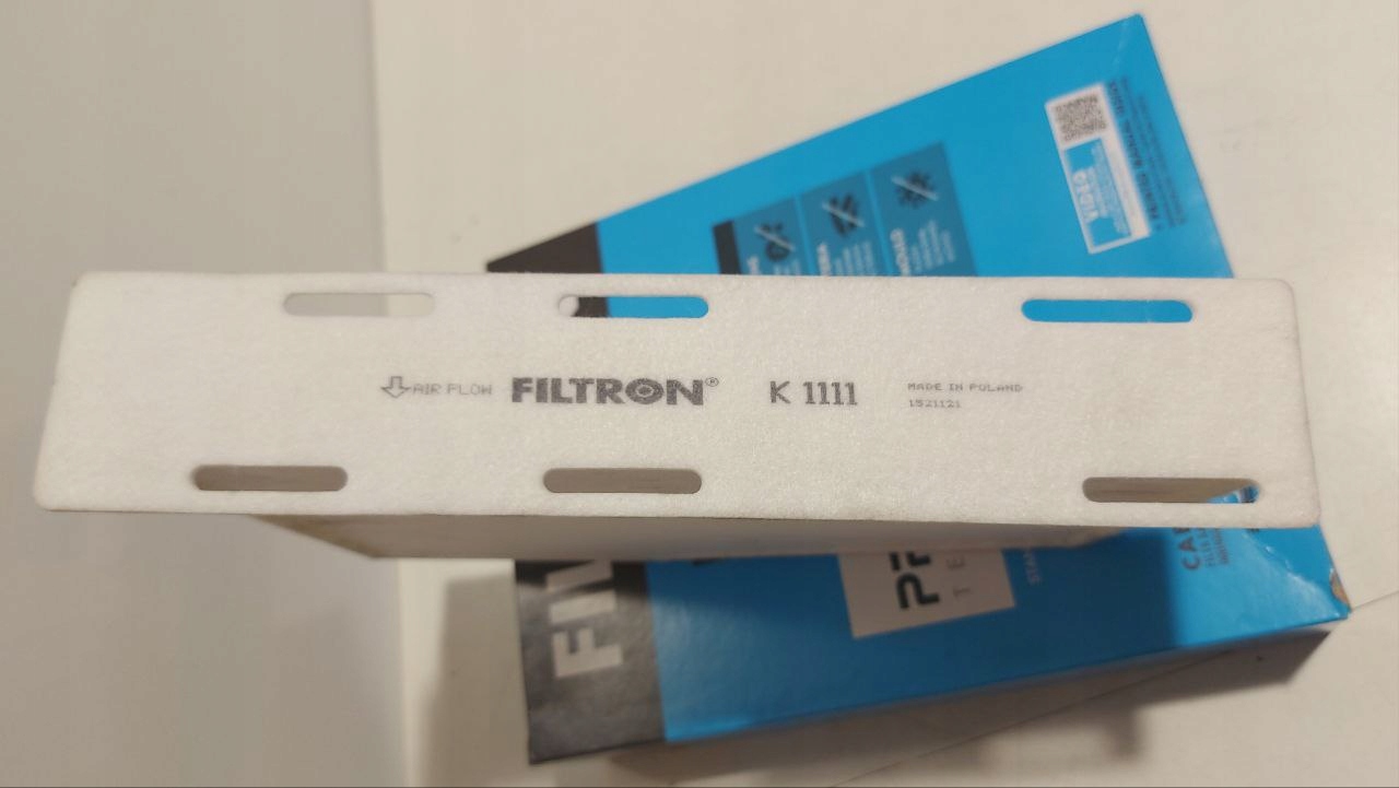 Filtron k 1111 filtr, wentylacja przestrzeni pasażerskiej - zdjęcie 3