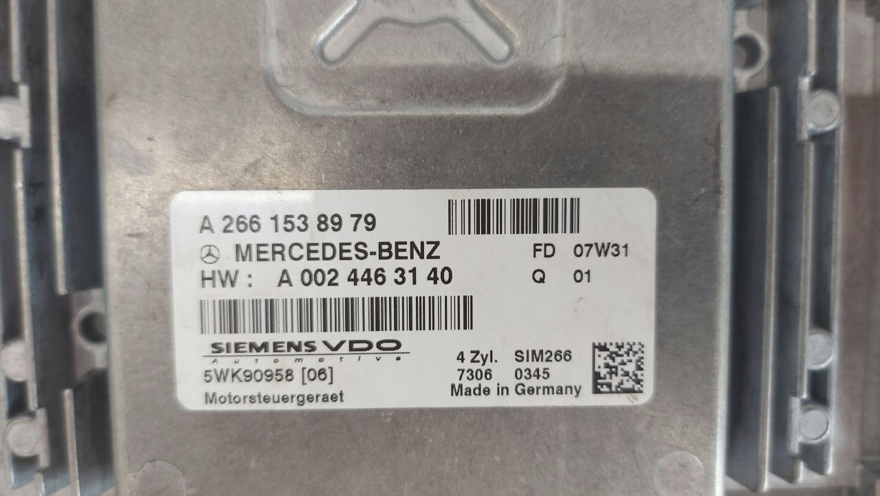 Komputer Mercedes A2661538979 A0024463140 - zdjęcie 2