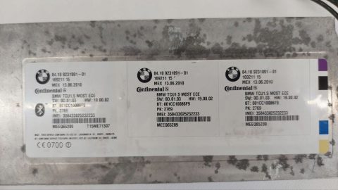 BMW sterownik Bluetooth 169211 15 84.10 9231091-01