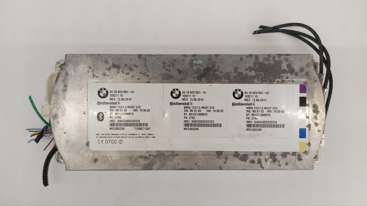 BMW sterownik Bluetooth 169211 15 84.10 9231091-01 - zdjęcie 3
