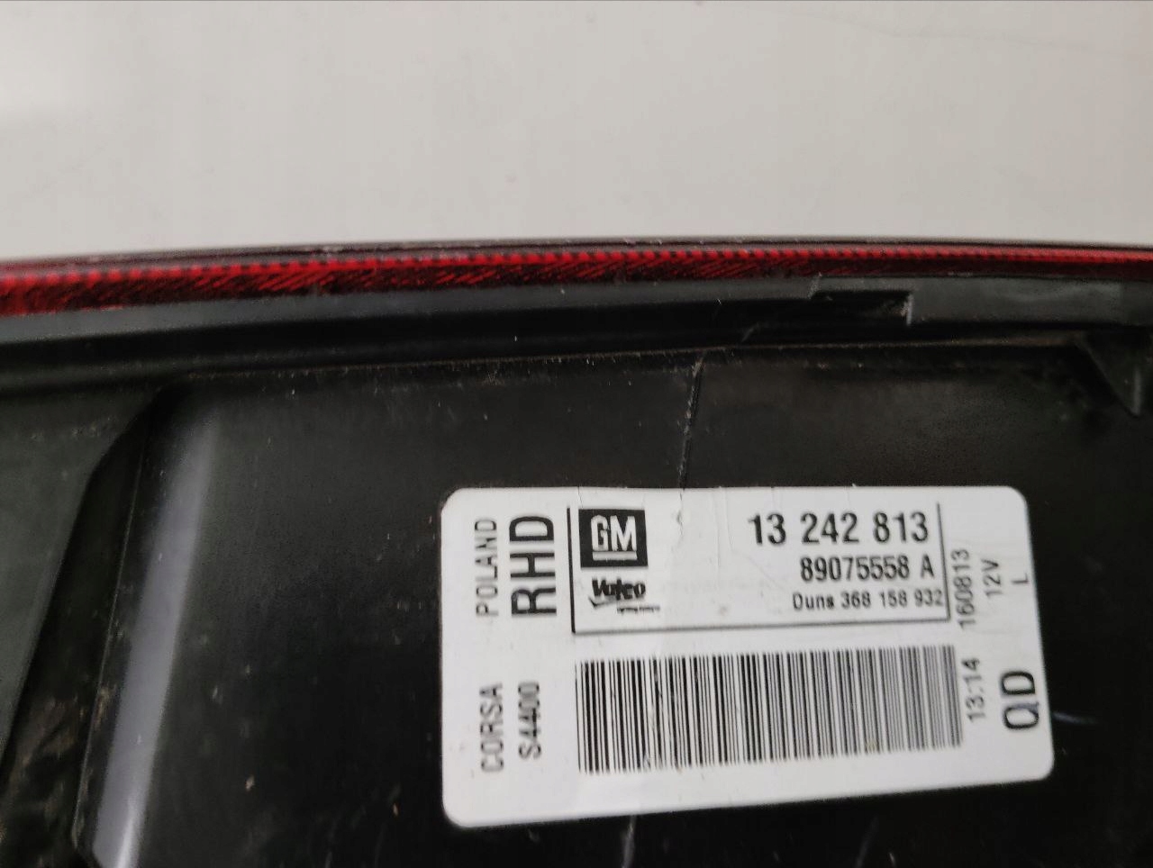 Lampa tylna lewa Opel Corsa d - zdjęcie 4