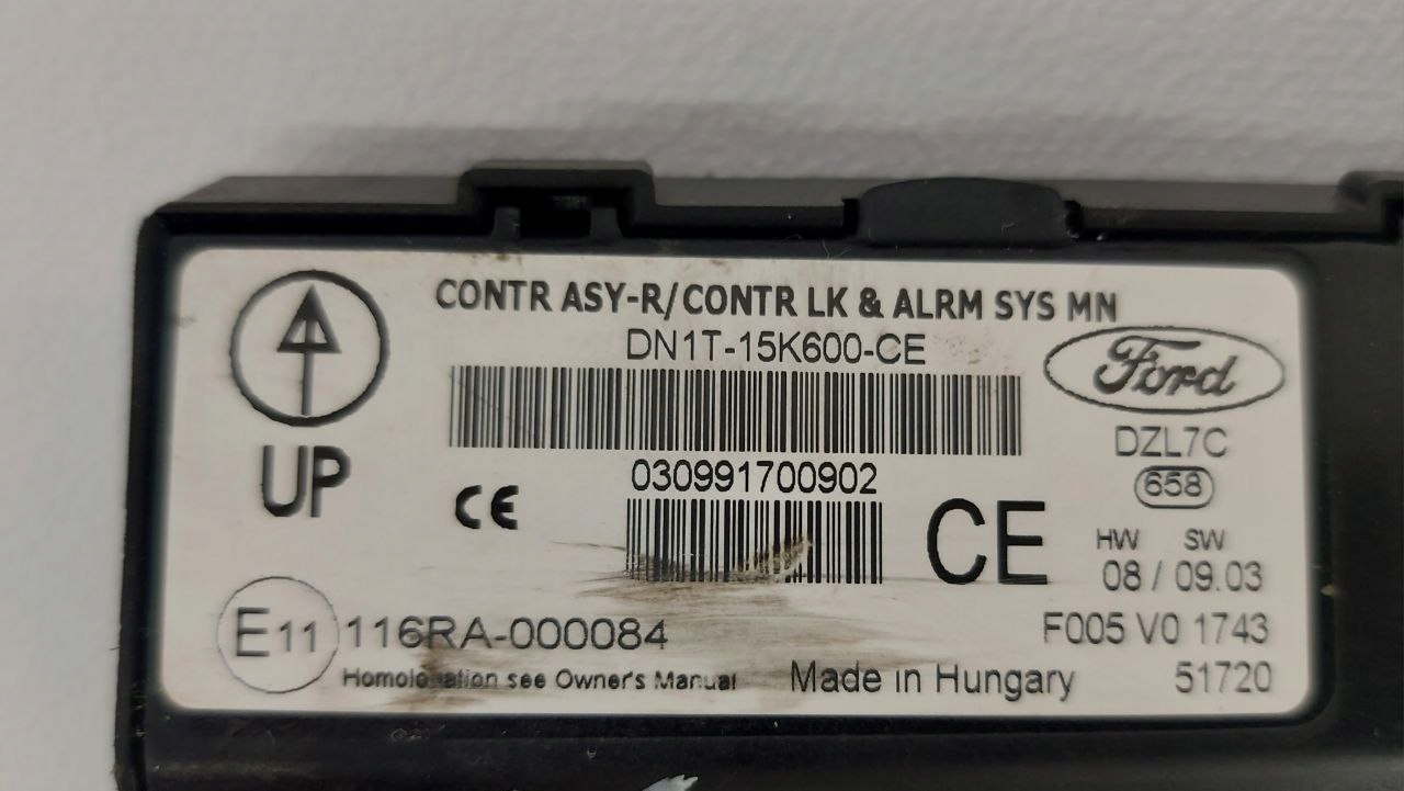 Ford Fiesta moduł komfortu BSI DN1T-15K600-CE - zdjęcie 2