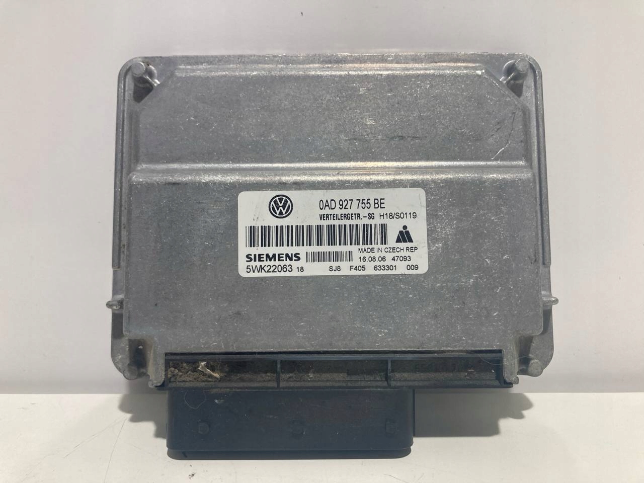 Sterownik komputer VW Volkswagen 0AD927755BE