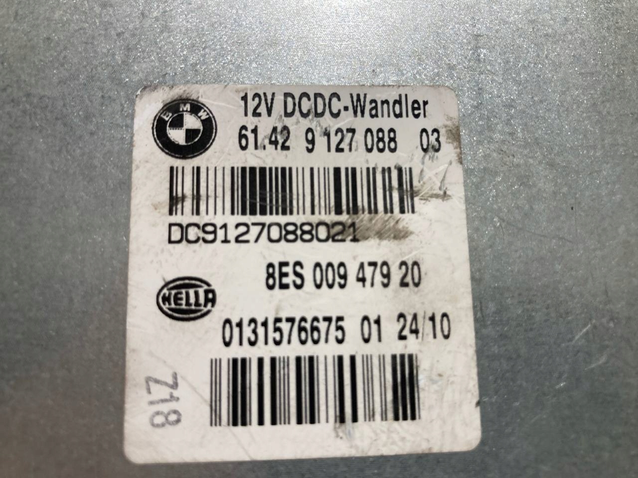 BMW sterownik Napięcia 12V DC/DC E87 E90 E91 912708803 61.42-9127088