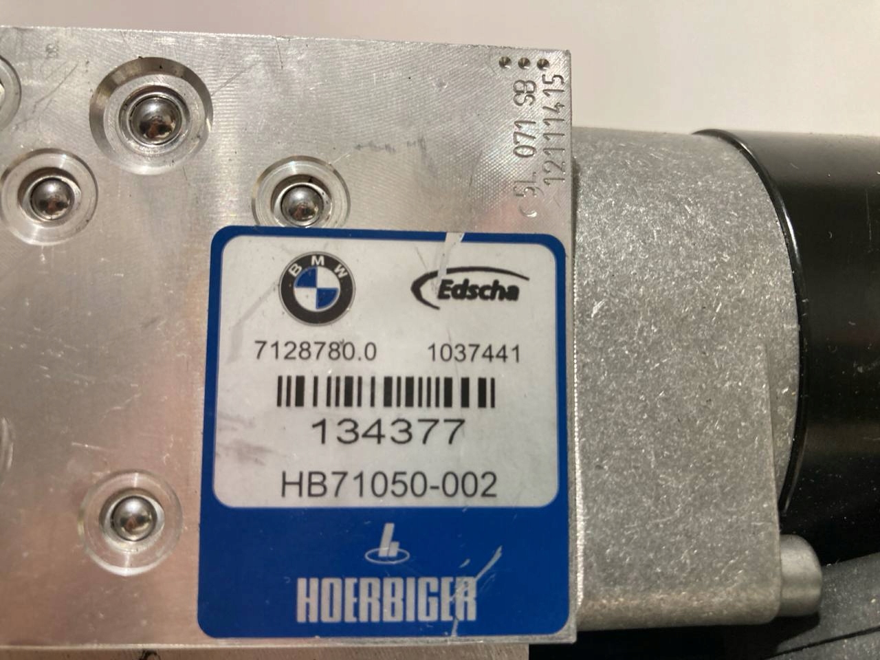 Pompa Hydrauliczna Dachu BMW Cabrio Hoerbiger 7128780 HB71050-002 - zdjęcie 2