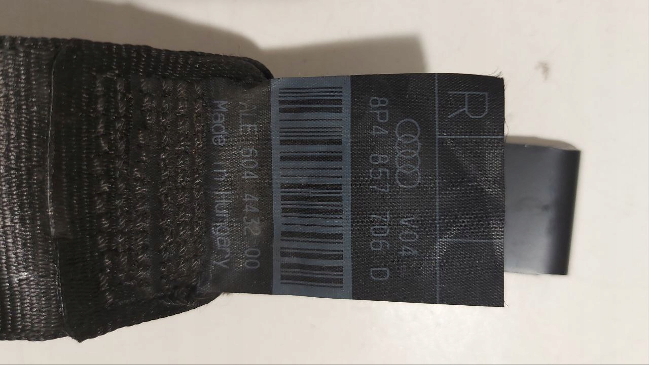 Audi A3 II 8P PAS bezpieczeństwa napinacz prawy przód 8P4857706D 604183500 - zdjęcie 2