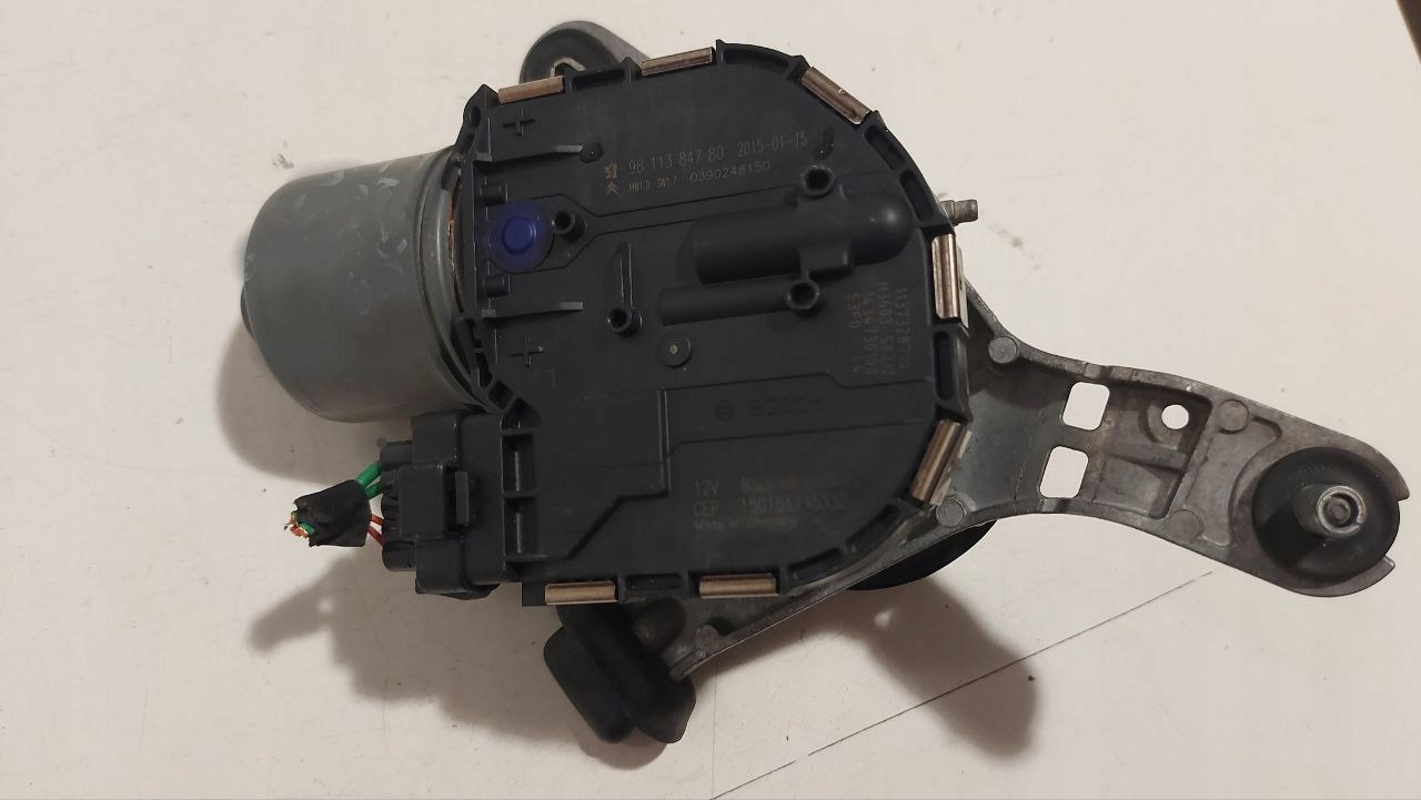 Citroen C4 II Picasso mechanizm wycieraczek silniczek lewy 9811384780 - zdjęcie 5