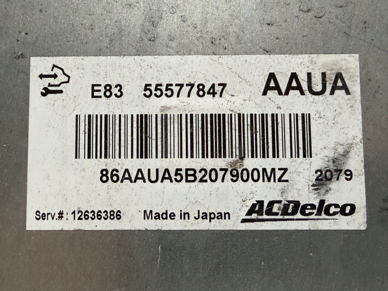 Komputer sterownik Opel Corsa E83 55577847 - zdjęcie 2