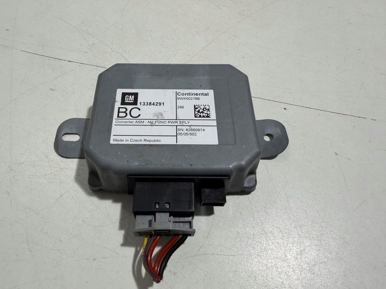Moduł radia sterownik Opel 5WK50278B 13384291