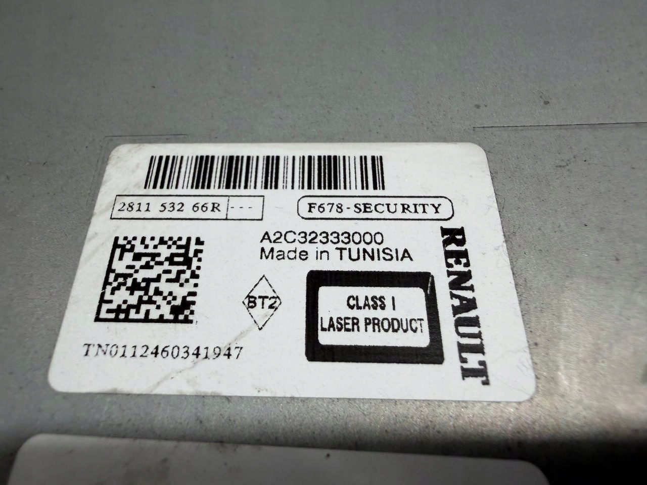 Radio Renault Scenic III A2C32333000 - zdjęcie 3