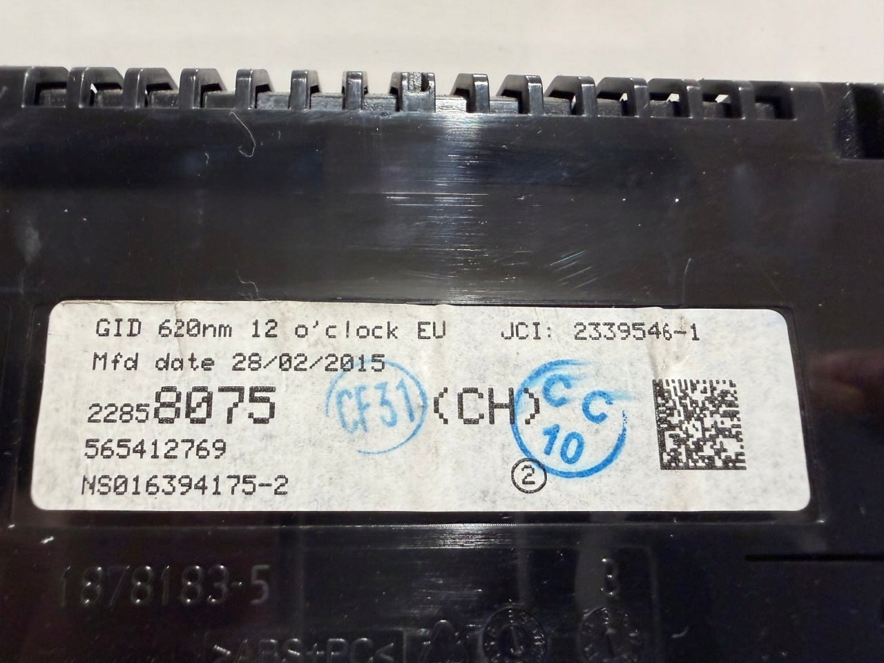 Wyświetlacz ekran Opel Zafira c 22858075 - zdjęcie 2
