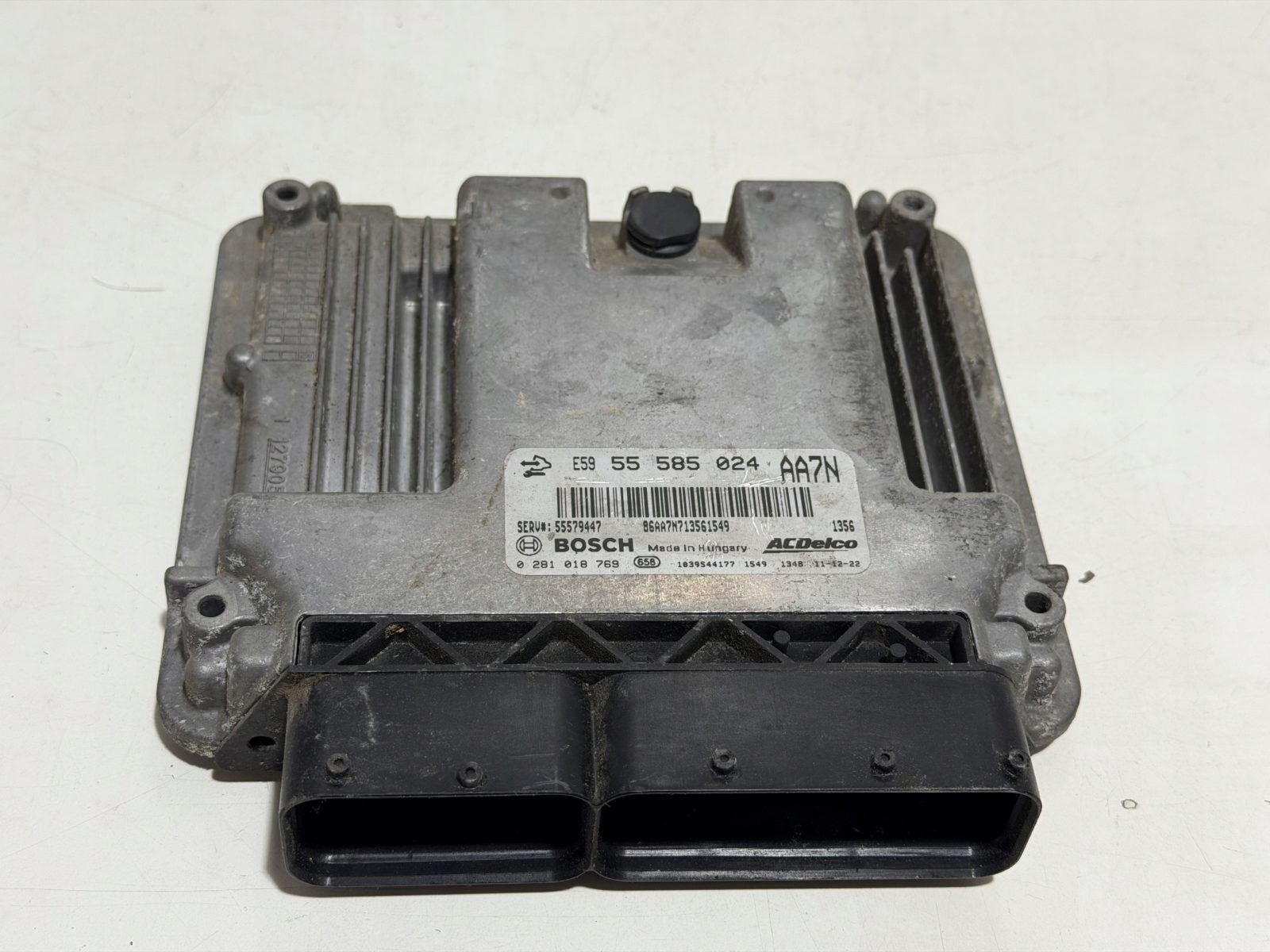 Sterownik silnika ECU Bosch ACDelco Opel Insignia AA7N 0281018769 55585024