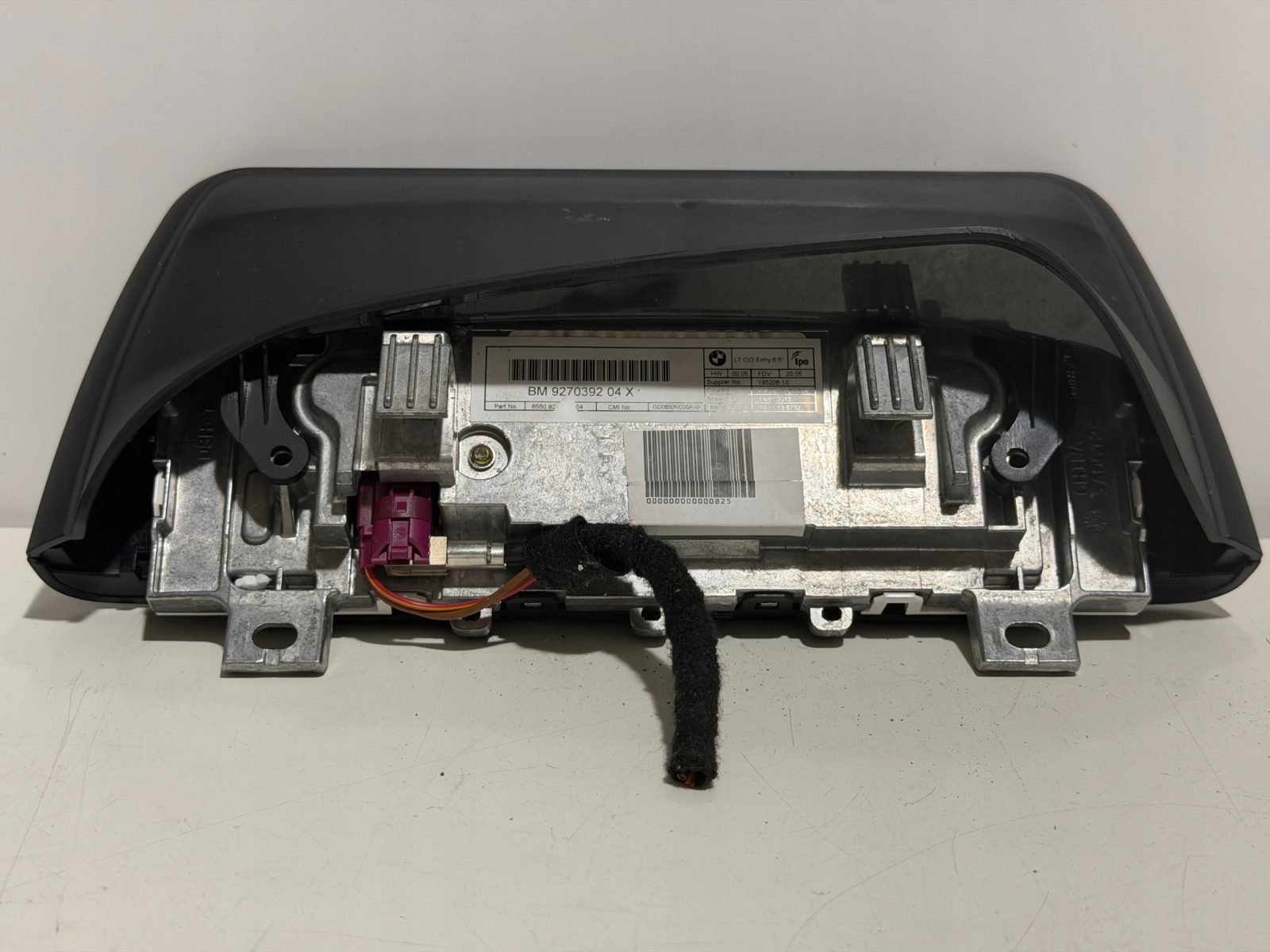 Wyświetlacz ekran monitor radia BMW F20 F30 CID Entry 6.5” 9270392 - zdjęcie 2