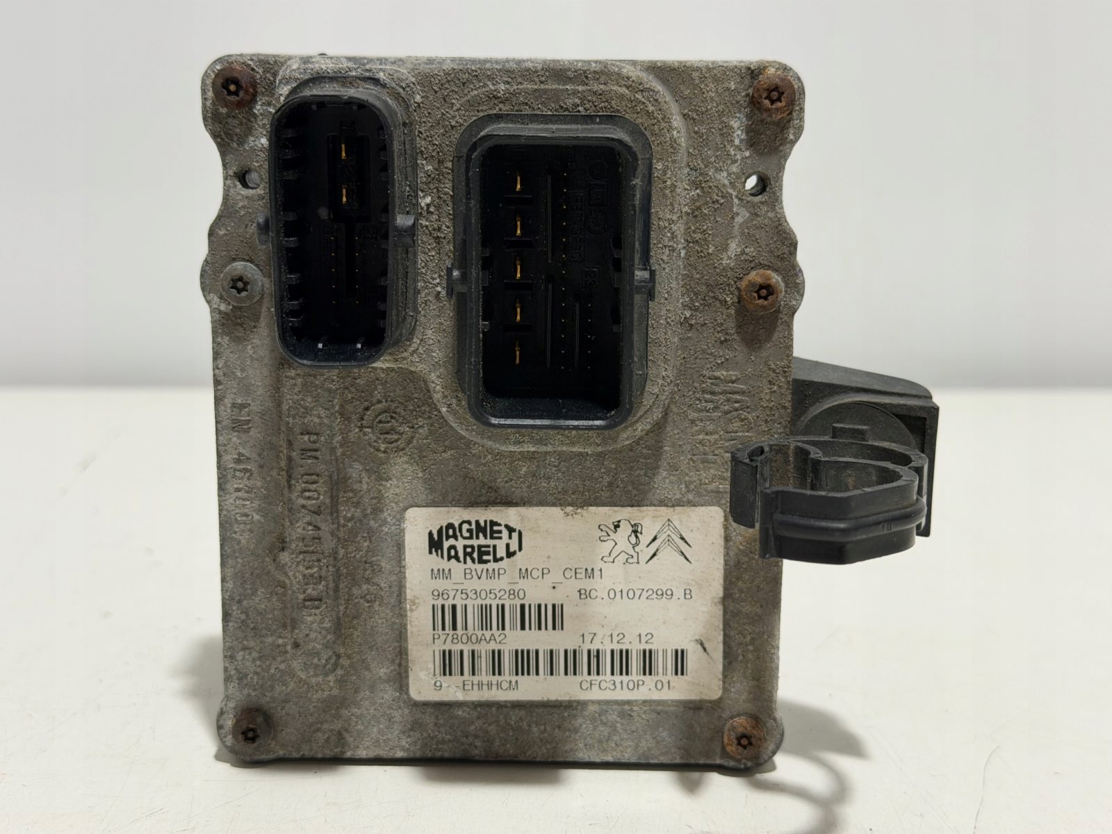 Citroen C4 Peugeot 308 – moduł skrzyni biegów 9675305280 - zdjęcie 2