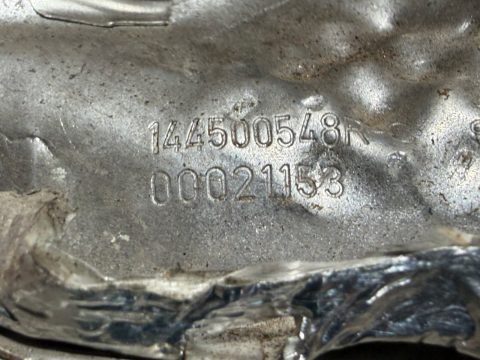 Osłona termiczna wydechu Dacia Sandero III 1.0 TCE 144500548R