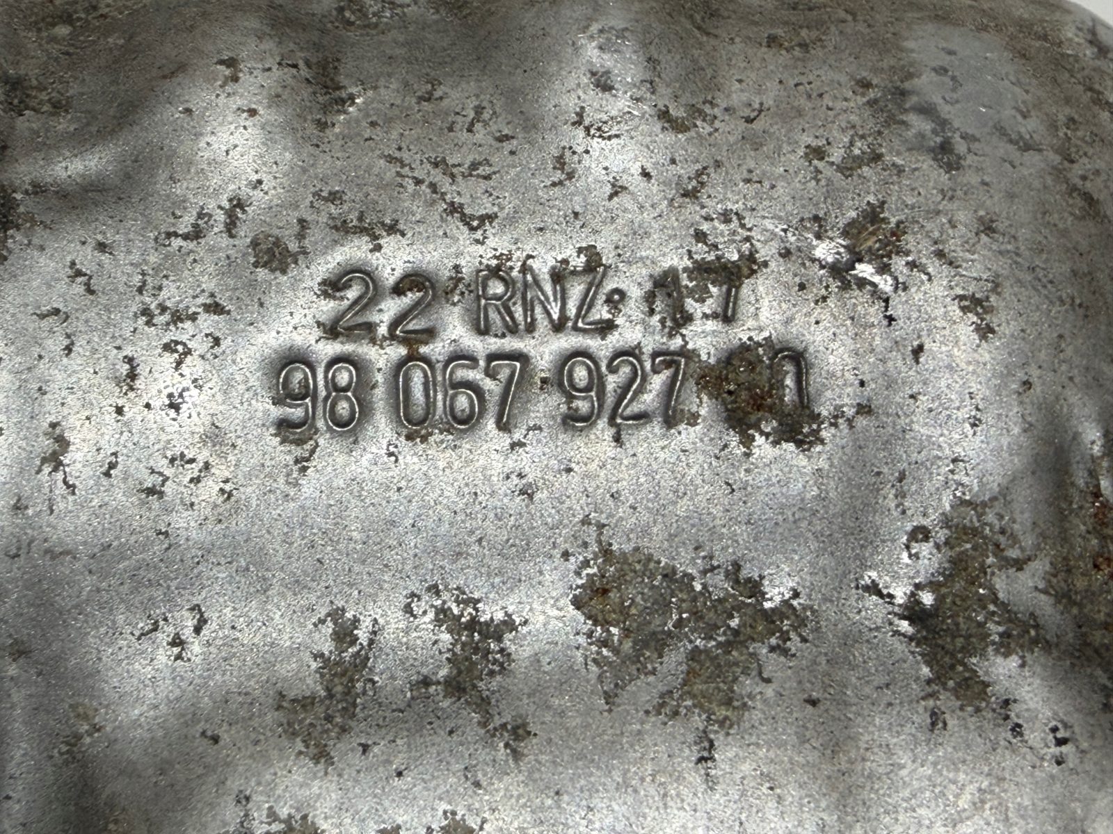 Osłona termiczna turbiny Dacia Sandero III 1.0 TCE 9806792780 - zdjęcie 2