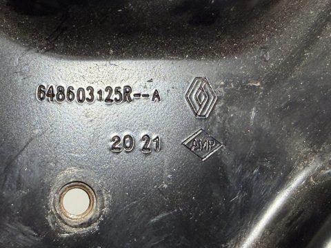 Wspornik podstawa akumulatora Sandero III Stepway 1.0 TCE 2021 648603125R