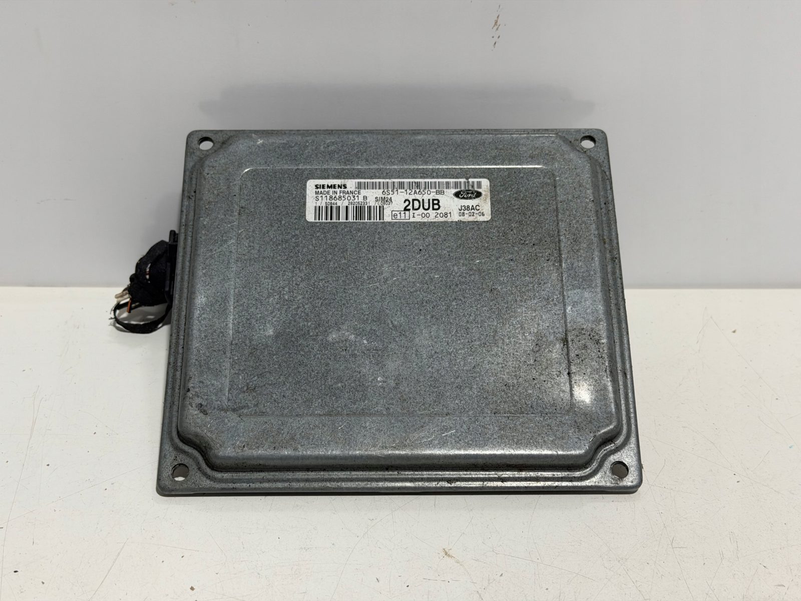 Sterownik silnika ECU 6S51-12A650-BB S118685031B Ford Focus KA 1.3