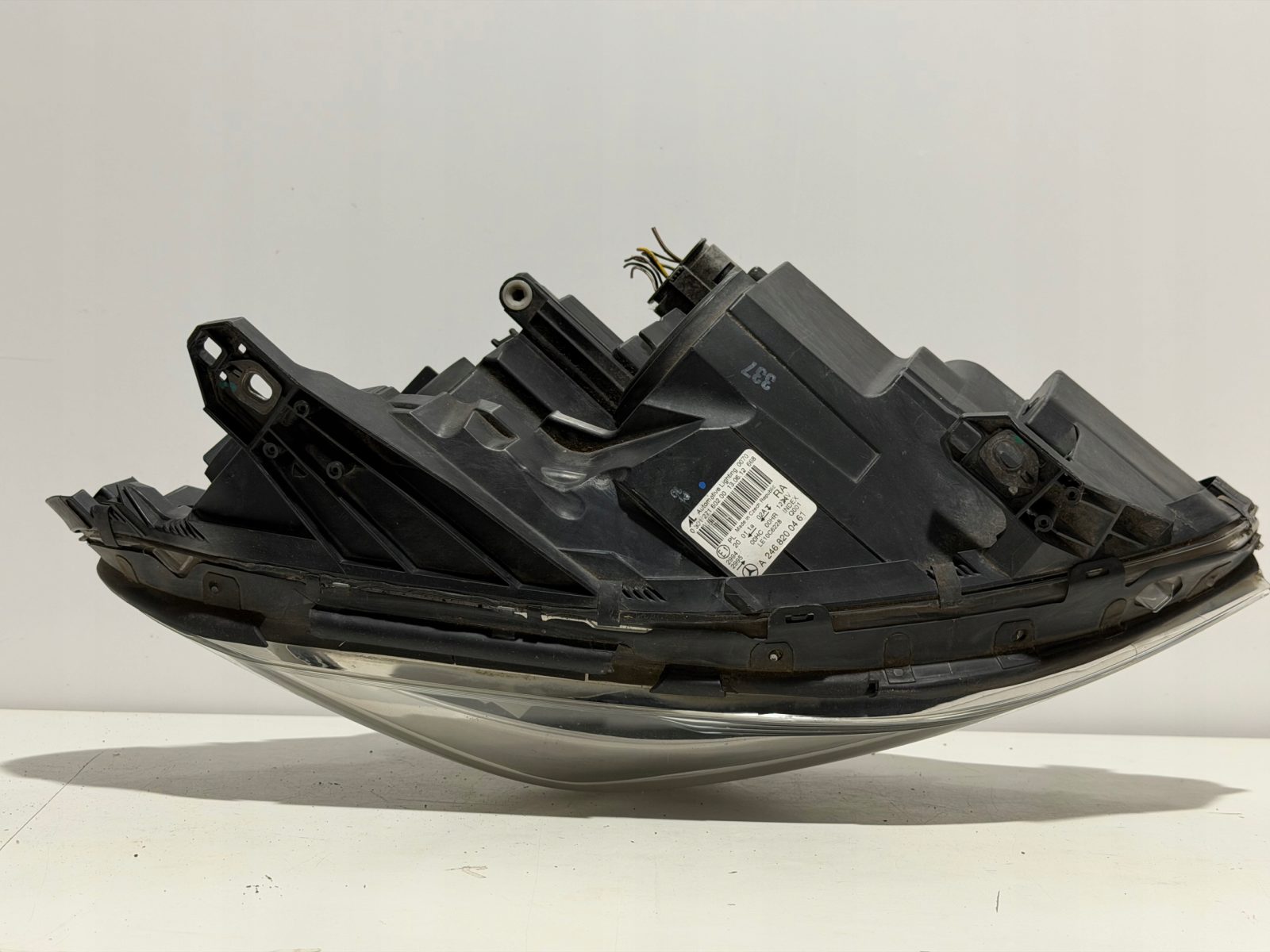 LAMPA REFLEKTOR PRAWA PRZÓD PRZEDNIA HALOGEN H7 2468200261 MERCEDES W246 UK - zdjęcie 6