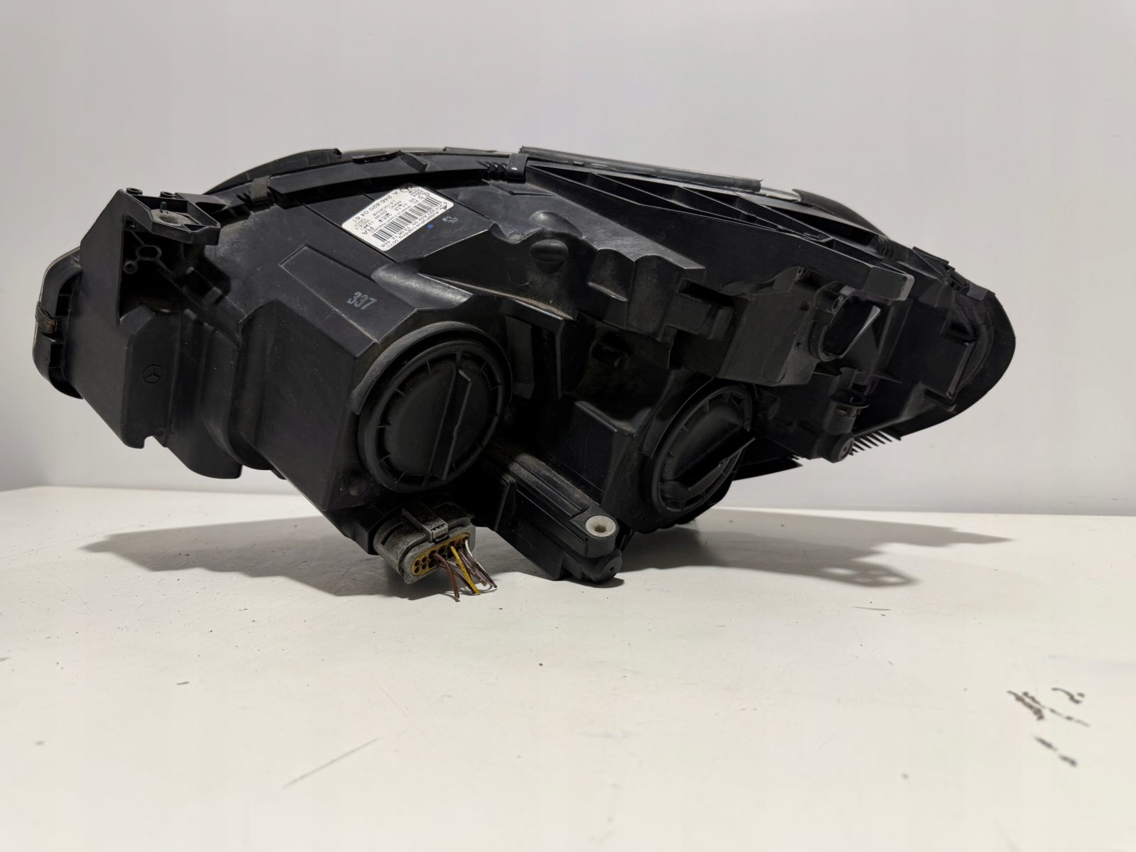 LAMPA REFLEKTOR PRAWA PRZÓD PRZEDNIA HALOGEN H7 2468200261 MERCEDES W246 UK - zdjęcie 7