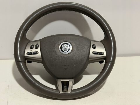 Kierownica skóra multifunkcja Jaguar XF X250 Lift 6W833F916AB