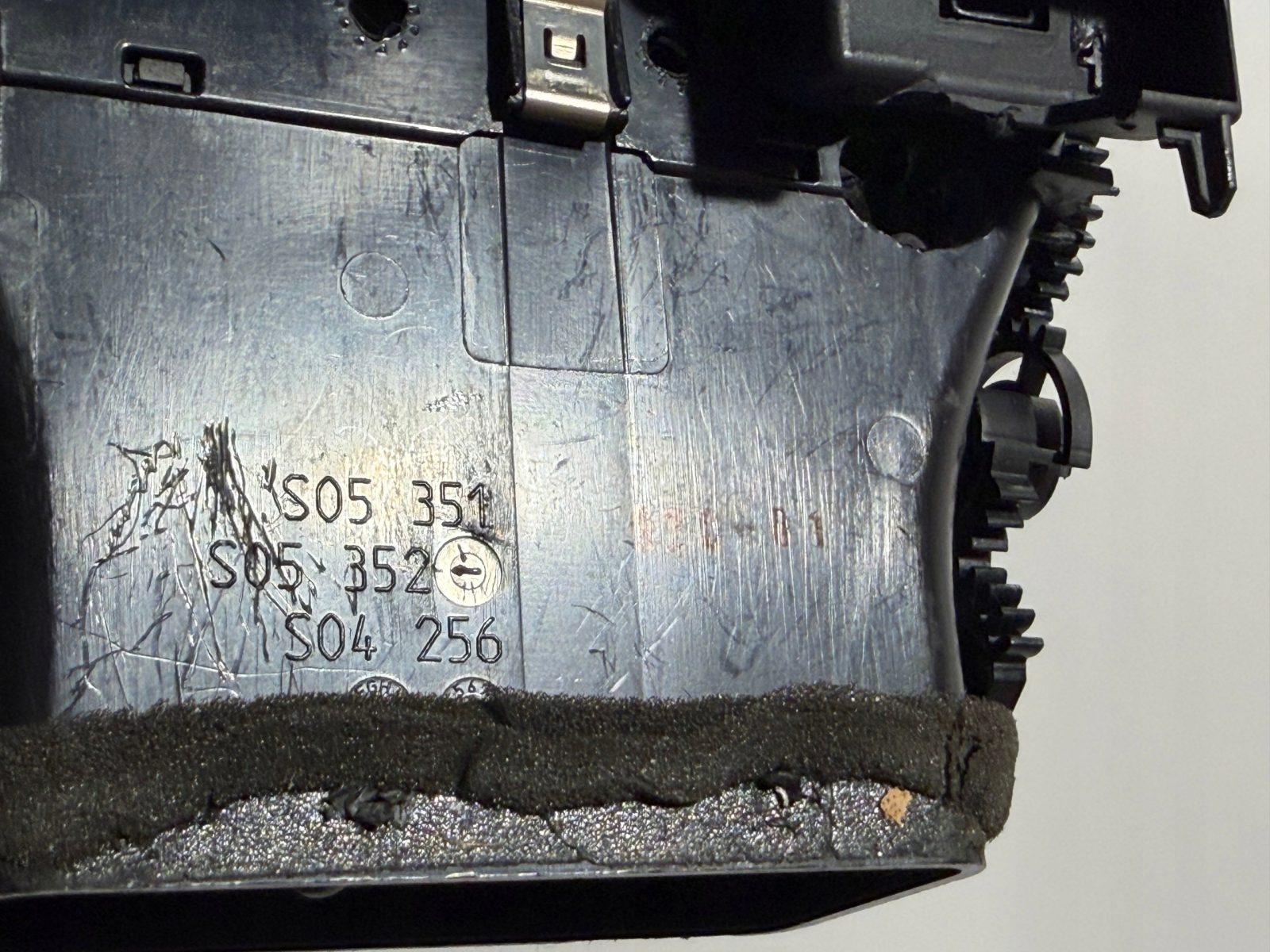Wloty powietrza kabiny kratka nawiewu konsoli BMW X5 716180104 - zdjęcie 7