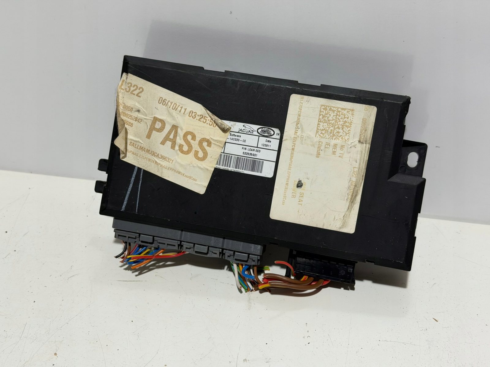 Sterownik fotela kierowcy regulacji Jaguar Land Rover Lear 532535001