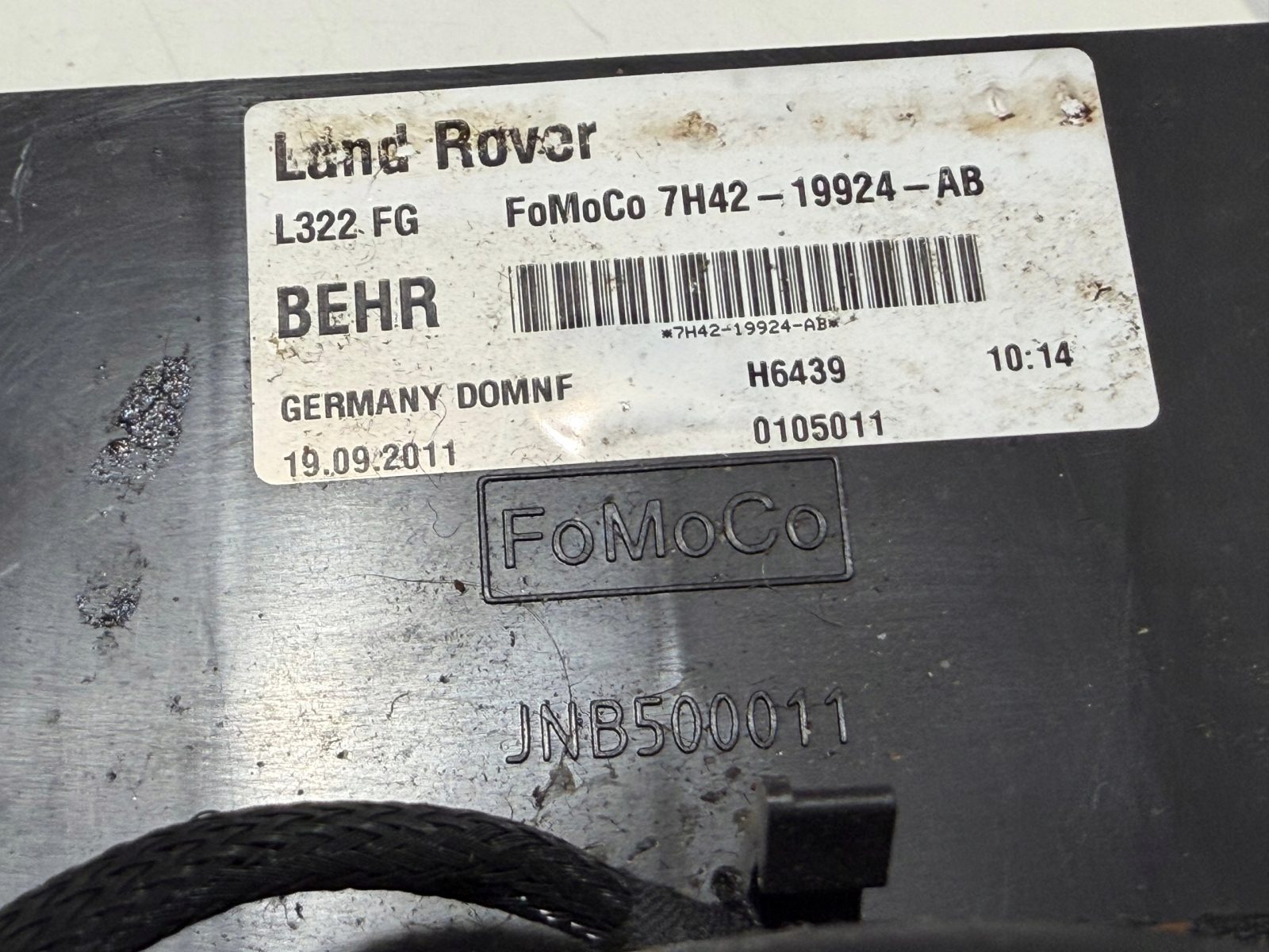 Wentylator dmuchawa rezystor opornik dmuchawy Range Rover L322 9140010217 - zdjęcie 8