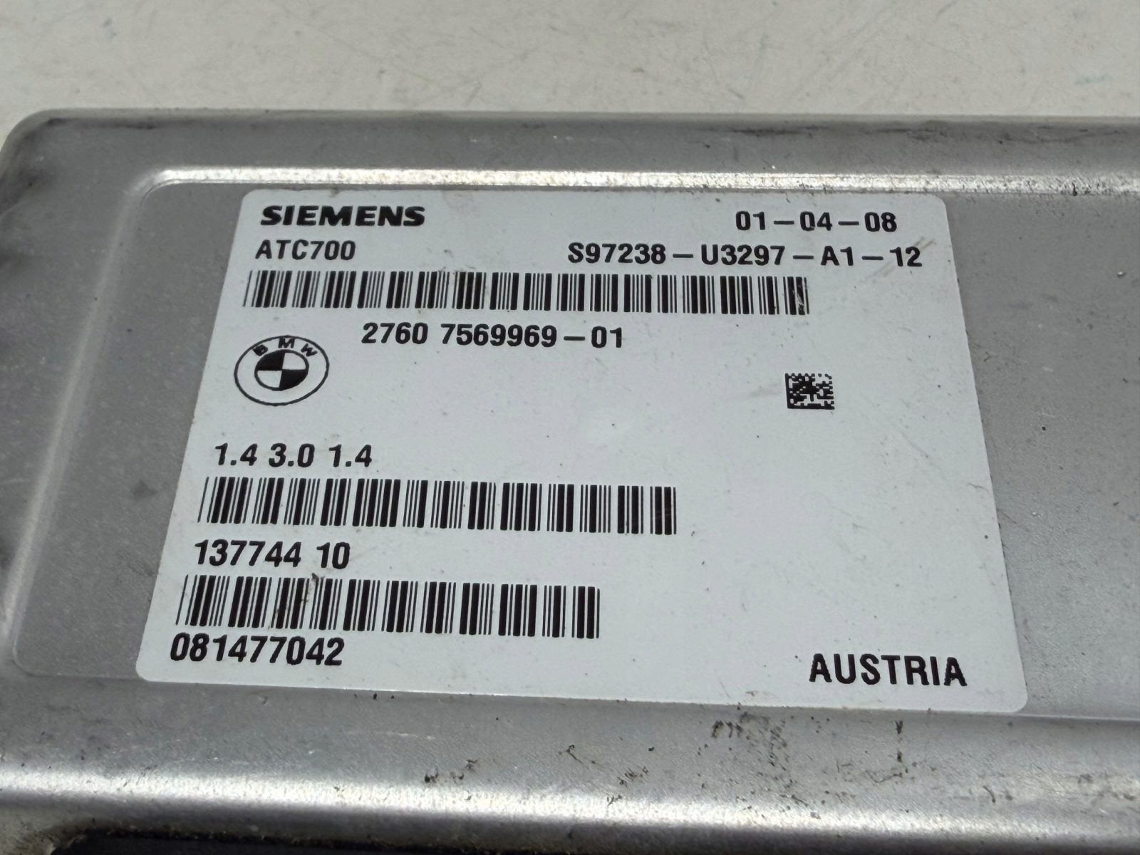 Sterownik reduktor skrzyni rozdzielczej BMW X5 E70 X6 E71 27607569969 - zdjęcie 3