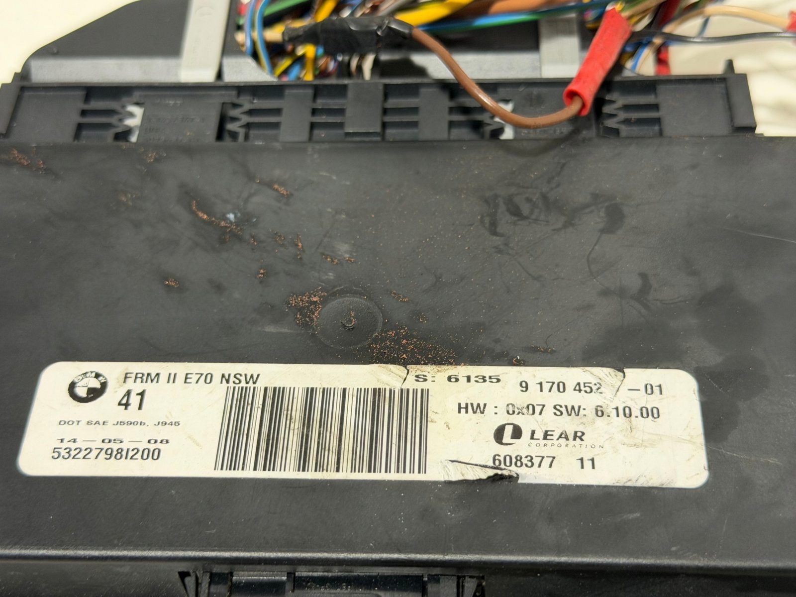 Sterownik świateł Lear FRM BMW X5 E70 E71 9170452 - zdjęcie 2