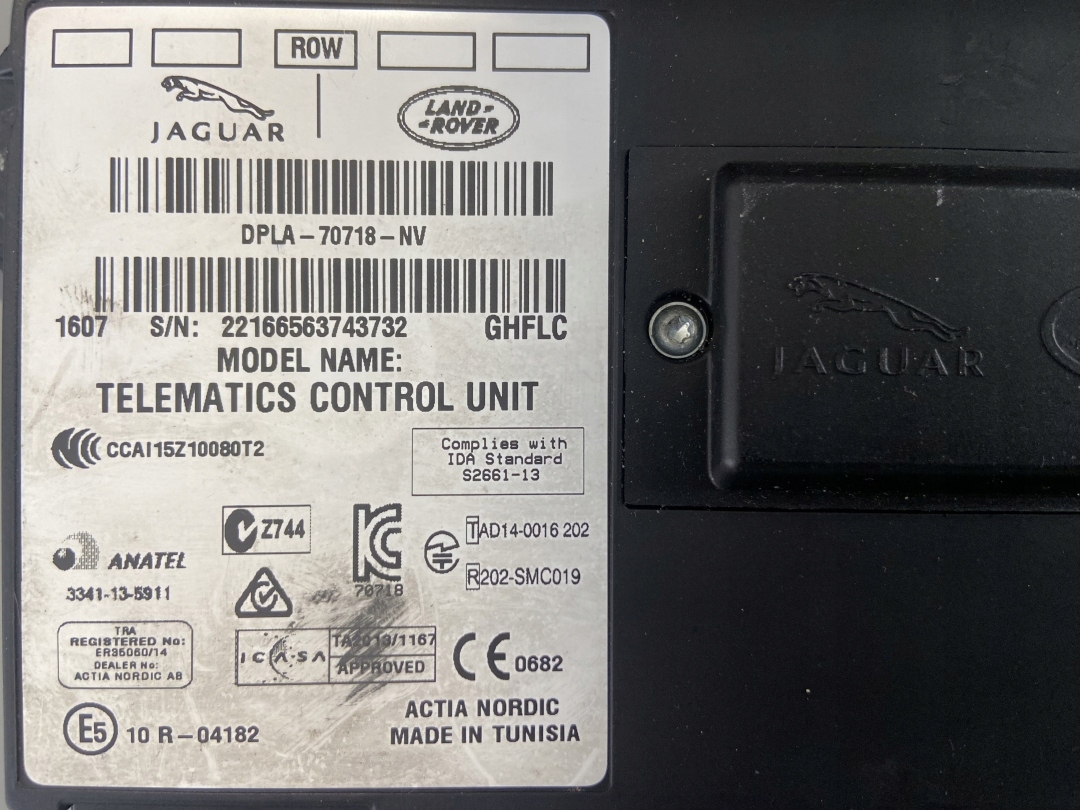 Sterownik telematik Jaguar XE DPLA-70718-NV - zdjęcie 4