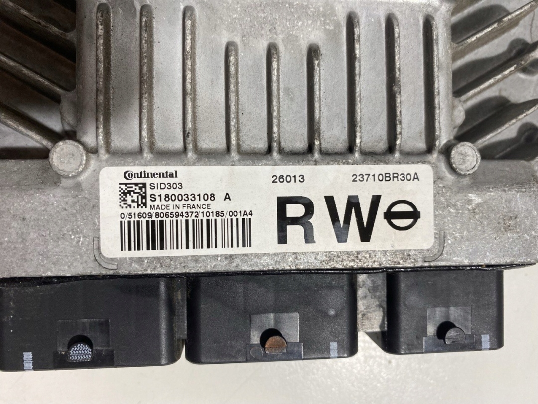 Sterownik silnika Nissan Qashqai i 1.5 dci 23710BR30A S180033108A - zdjęcie 2
