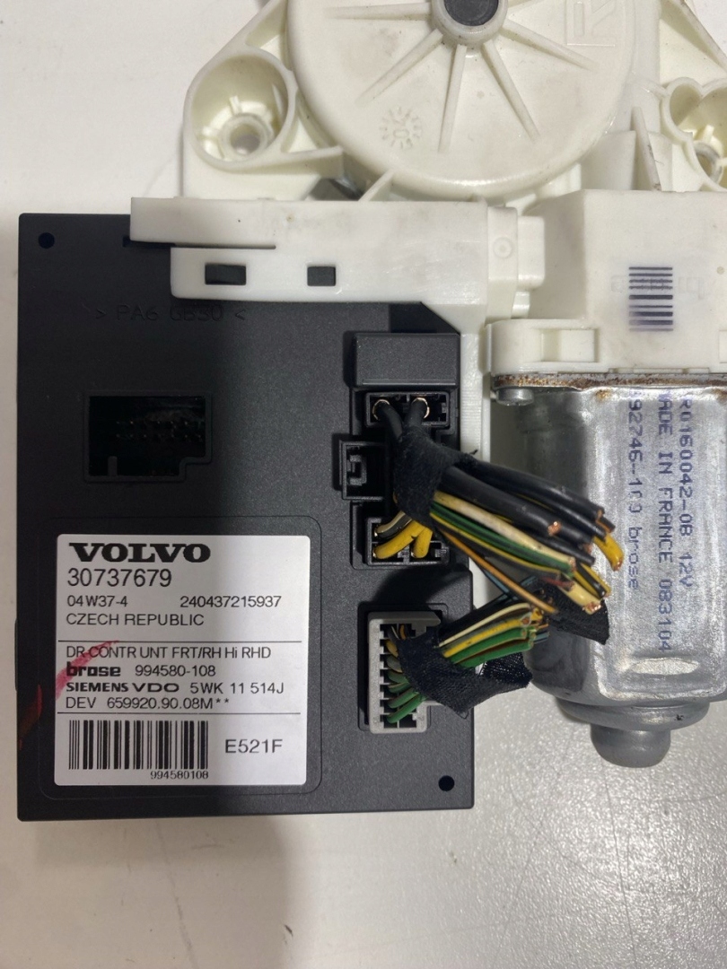 Silniczek szyby Prawy Przód Volvo V40 OE 30737679 UK - zdjęcie 4