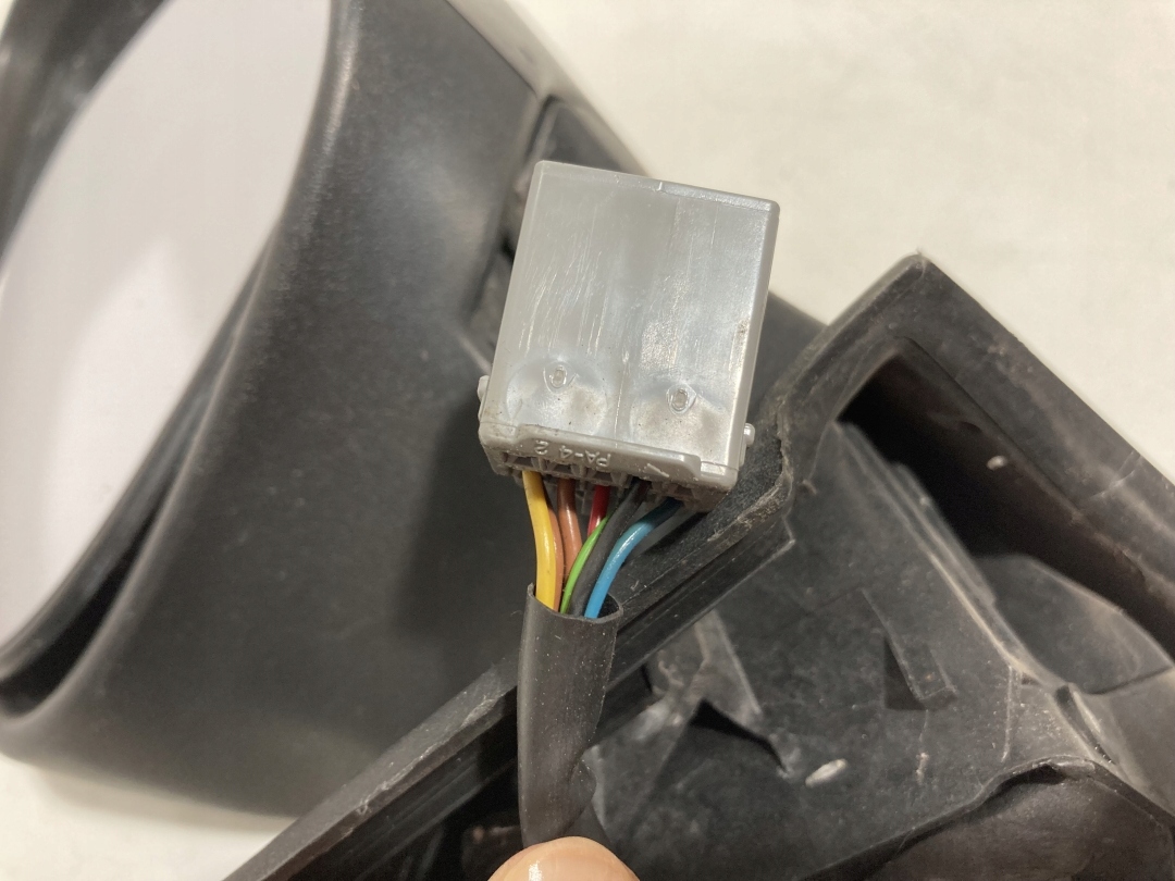 Lusterko Ford OE 014292 7 PIN elektryczne z kierunkowskazem srebrne - zdjęcie 7