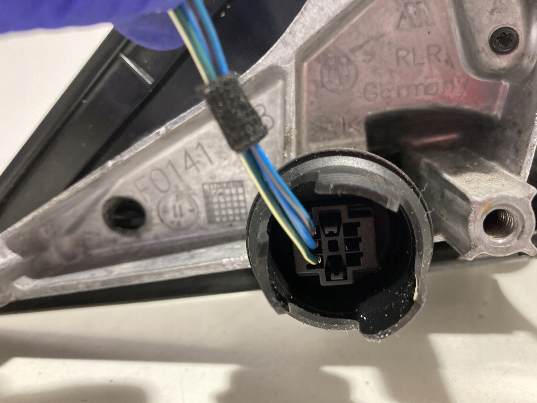 BMW LIFT LUSTERKO PRAWE 2011 ROK 3 PIN 7208343 UK - zdjęcie 6