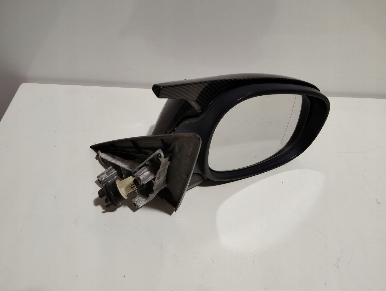 Lusterko prawe BMW E90 E91 E92 E93 . pasażera 5 pin karbon - zdjęcie 5