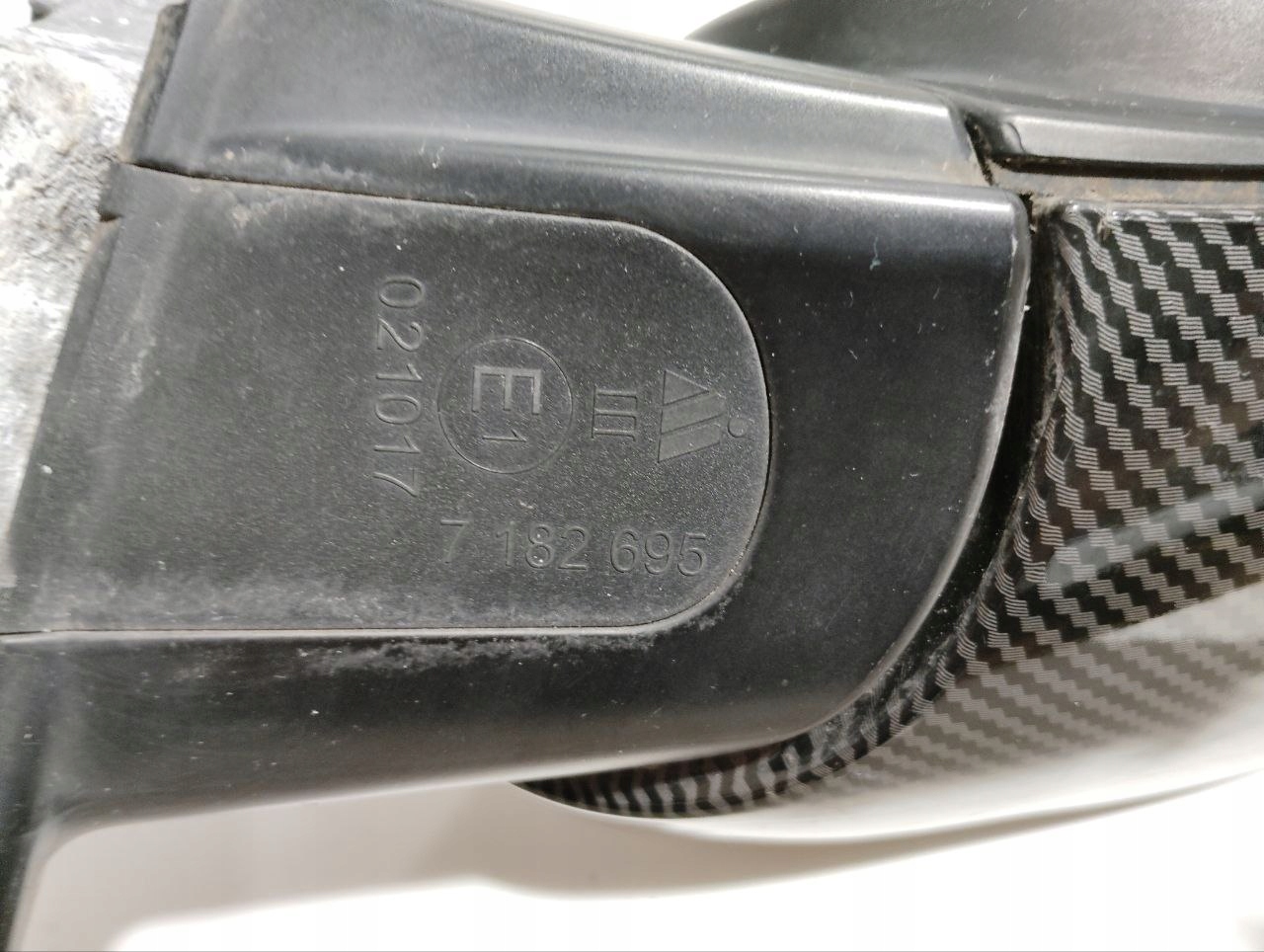 Lusterko prawe BMW E90 E91 E92 E93 . pasażera 5 pin karbon - zdjęcie 7